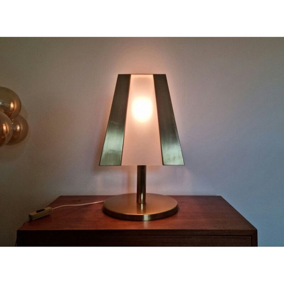 Image 1 of Alte Messing-Tischlampe, 1970