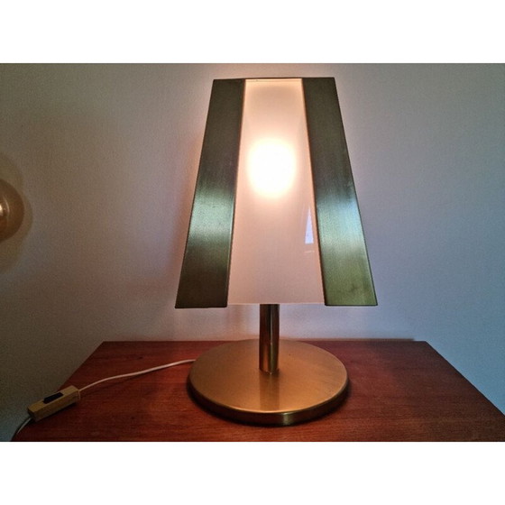 Image 1 of Alte Messing-Tischlampe, 1970