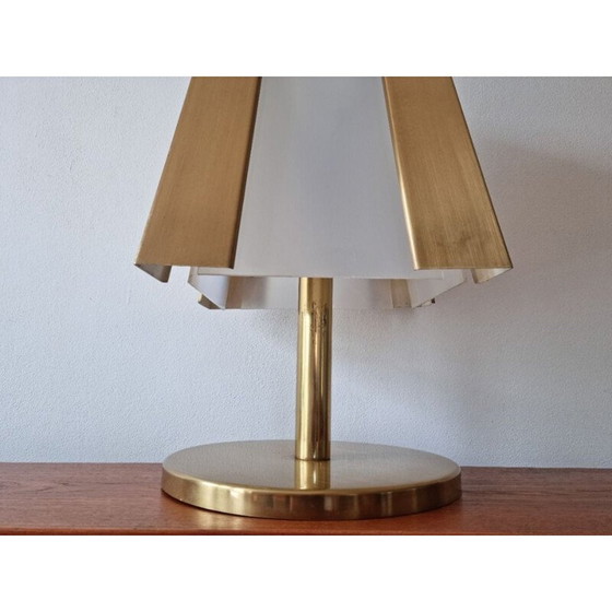 Image 1 of Alte Messing-Tischlampe, 1970