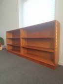 Bücherregal aus der Mid century