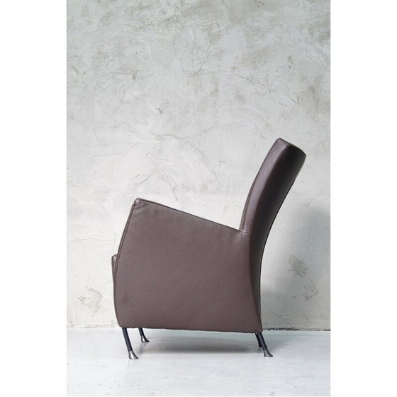 Image 1 of Windy Easy Chair aus Leder von Gijs Papavoine für Montis, 1990