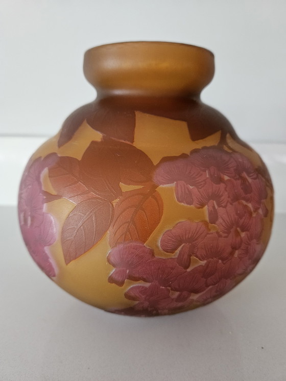 Image 1 of Vase Emile Gallé