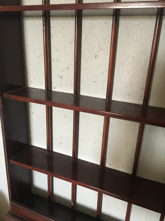 Image 1 of Vintage-Wandregal aus geschnitztem Holz