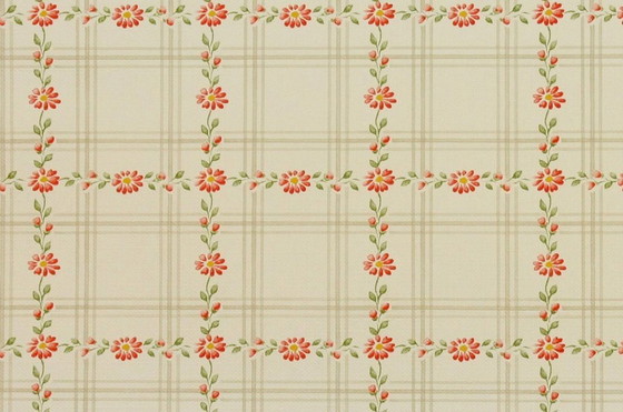 Image 1 of 5051 Vintage Floral Tapete Tapete