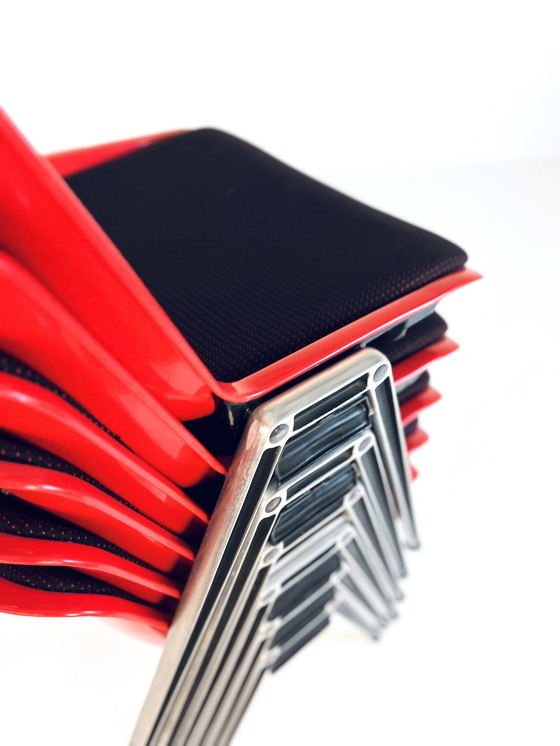 Image 1 of 6x Modus-Stuhl, Osvaldo Borsani, Tecno '70