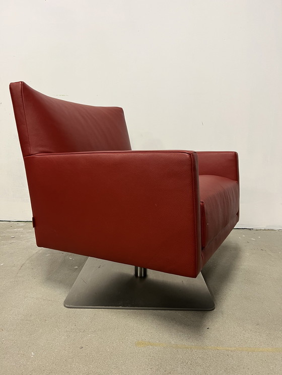 Image 1 of Montis Pala Drehsessel rotes Leder