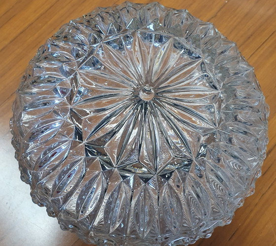 Image 1 of 13737 Vintage-Glas-Deckenleuchte