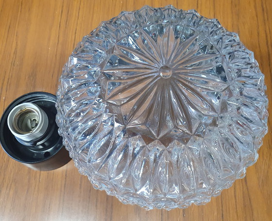 Image 1 of 13737 Vintage-Glas-Deckenleuchte