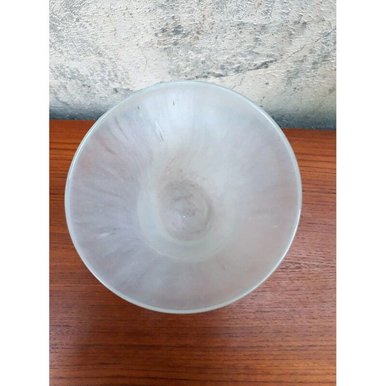 Image 1 of Trompetenvase aus geblasenem Glas, 1950