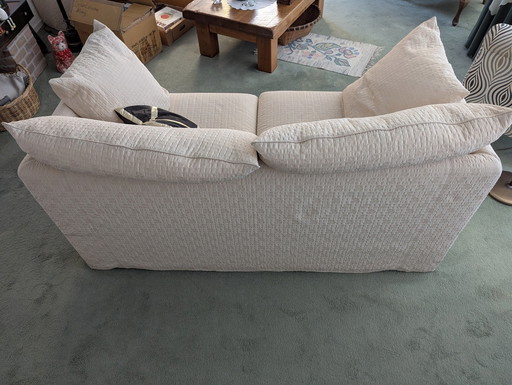 Weißes Sofa