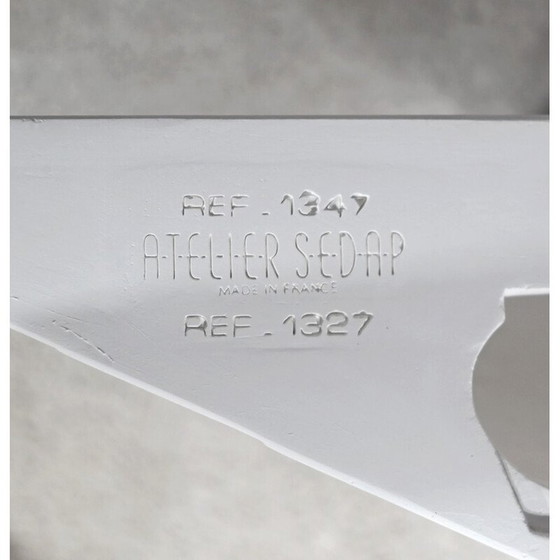 Image 1 of Paar Wandlampen aus Gips Modell 1347 für Sedap Workshop