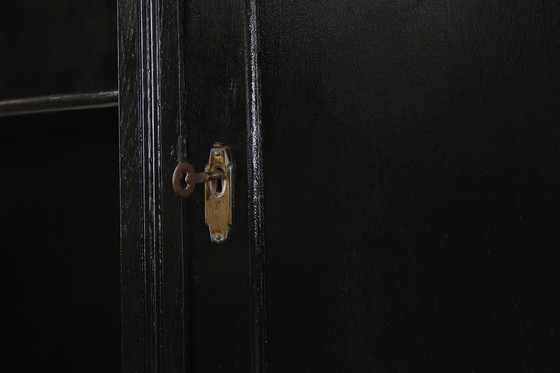 Image 1 of  Jugendstil-Bauernschrank aus Eichenholz, Frankreich, 1910