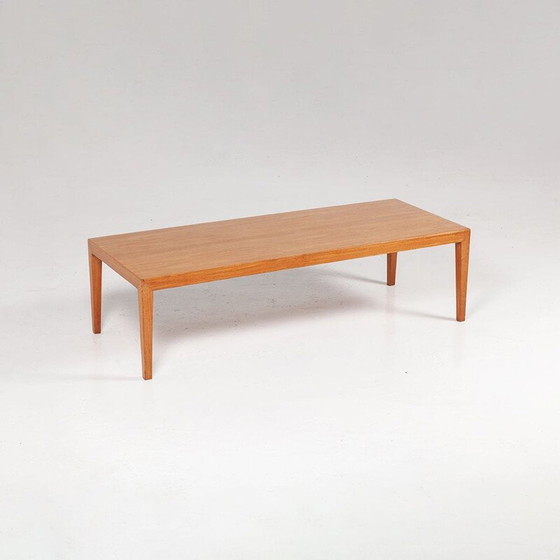 Image 1 of Vintage Couchtisch aus Teakholz von Severin Hansen für Haslev Møbelsnedkeri, 1960