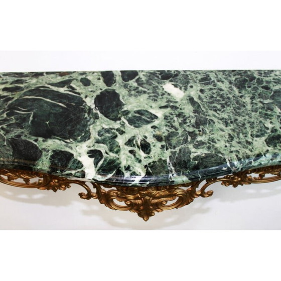 Image 1 of Vintage-Konsole mit Bronzespiegel