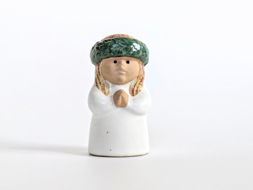 Lisa Larson "Lucia" | Rörstrand Schweden Adventsfigur | 1970'S
