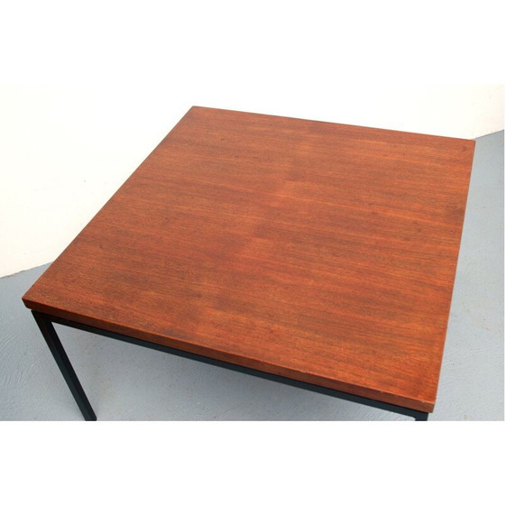 Image 1 of Vintage Couchtisch aus Teakholz und Metall, 1960