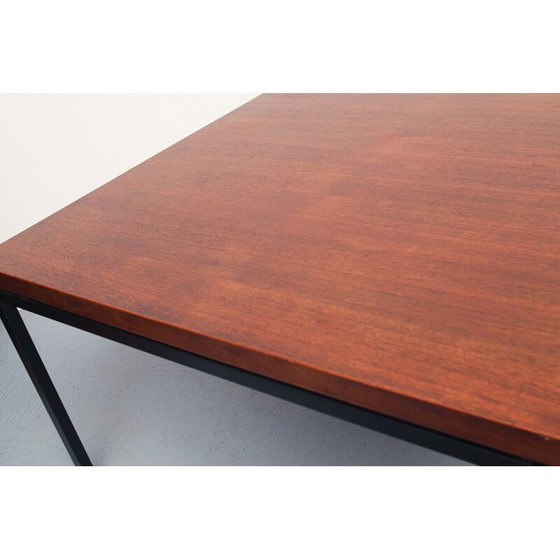 Image 1 of Vintage Couchtisch aus Teakholz und Metall, 1960