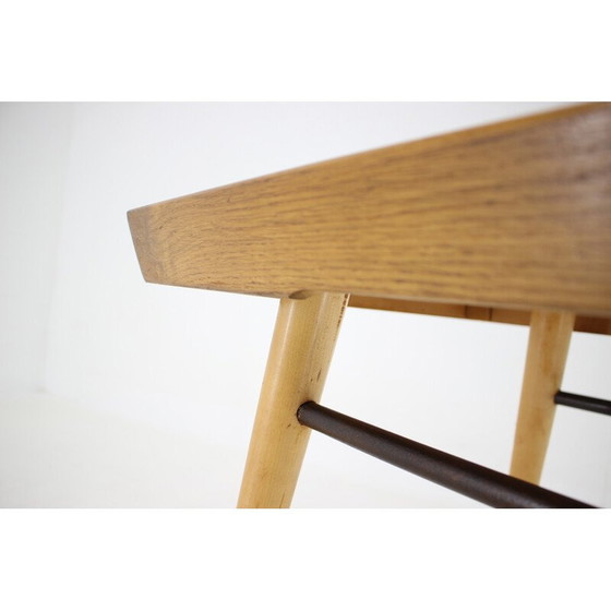 Image 1 of Vintage Couchtisch aus Opaxitglas, Tschechoslowakei 1960