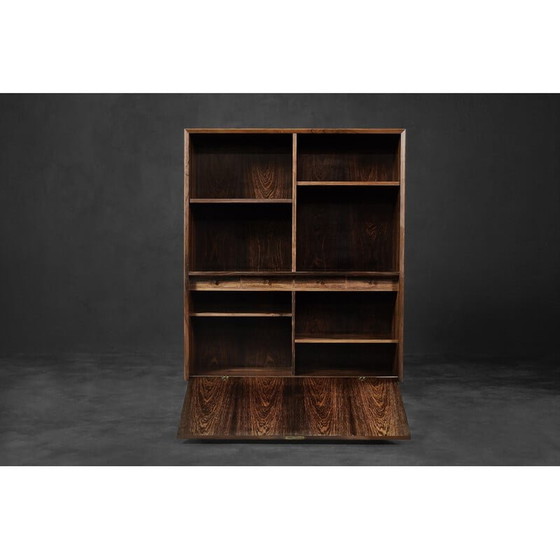 Image 1 of Vintage Bücherregal aus Palisanderholz von Erik Brouer für Brouer Møbelfabrik, 1960er Jahre
