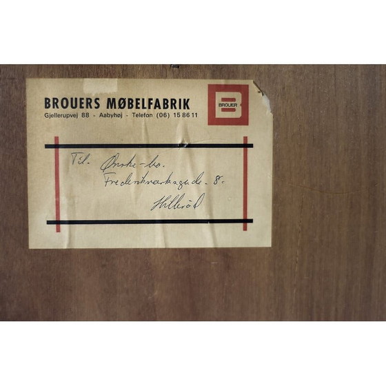 Image 1 of Vintage Bücherregal aus Palisanderholz von Erik Brouer für Brouer Møbelfabrik, 1960er Jahre