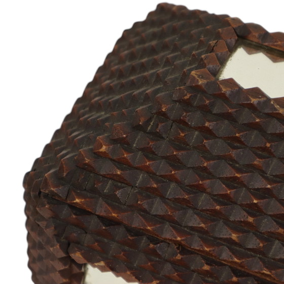 Image 1 of Antike Tramp Art Box Volkskunst