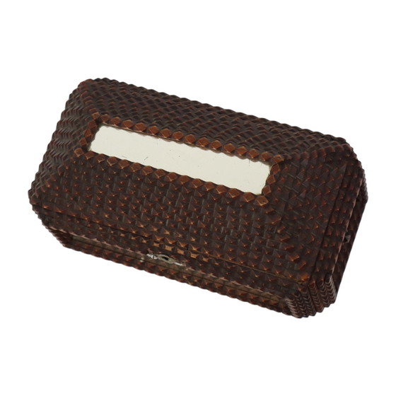 Image 1 of Antike Tramp Art Box Volkskunst