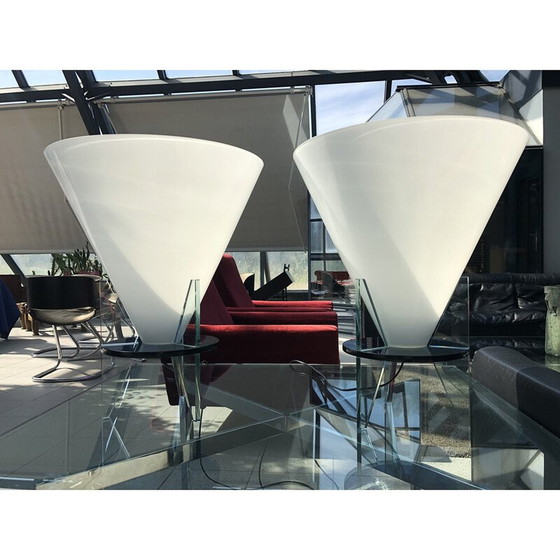 Image 1 of Vintage Otéro Lampenpaar von Rodolfo Dordoni für Fontana Arte, Italien 1986