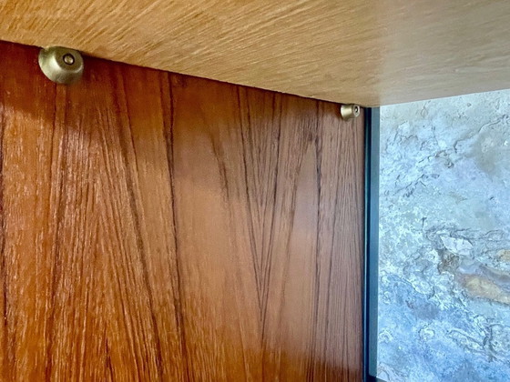 Image 1 of Vintage, Teak Bücherregal mit Schubladen, skandinavischer Stil 1960S