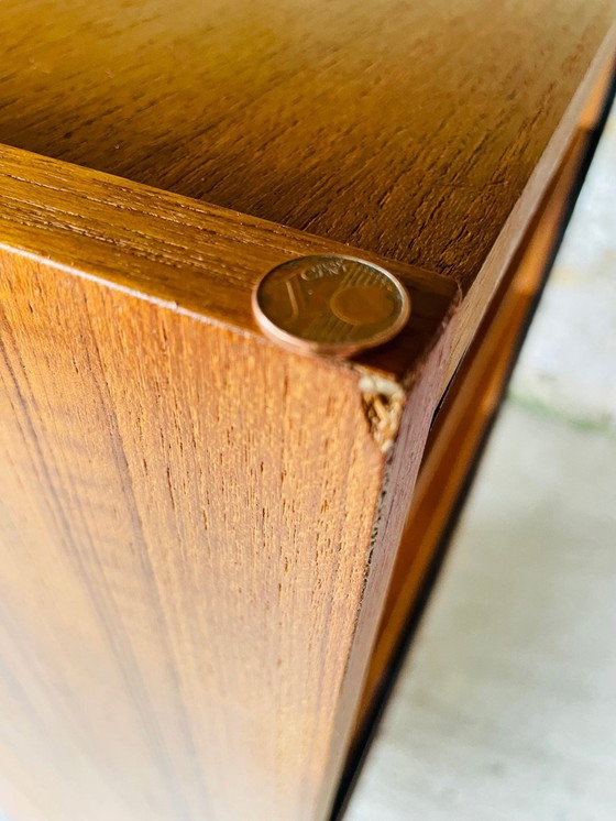 Image 1 of Vintage, Teak Bücherregal mit Schubladen, skandinavischer Stil 1960S