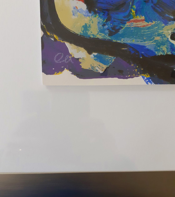 Image 1 of Karel Appel - Spielen in Blau