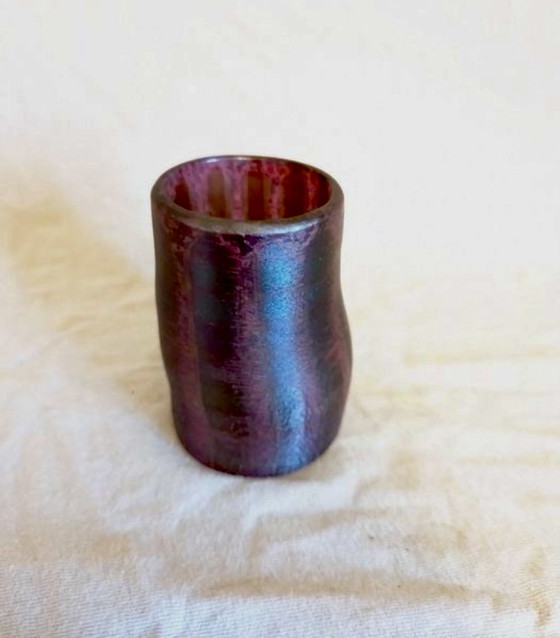 Image 1 of Moje-Wohlgemuth - Vase - Glas (Buntglas)