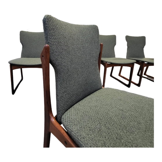 Image 1 of Set mit 6 Stühlen aus Teakholz