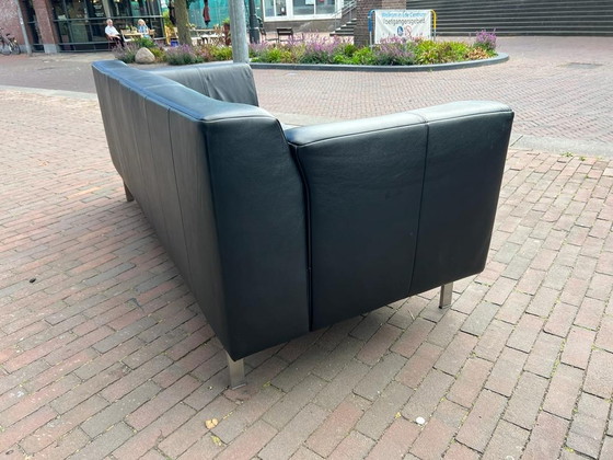 Image 1 of Rolf Benz Linea 2,5-Sitzer Leder schwarz