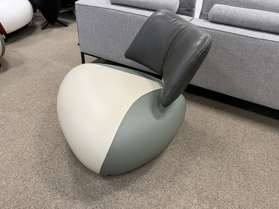 Image 1 of Leolux Pallone Sessel grünes Leder