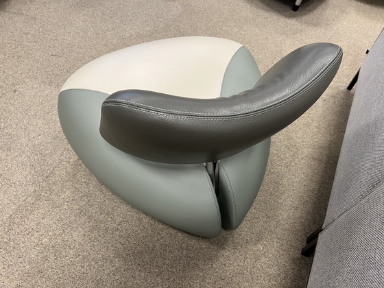 Image 1 of Leolux Pallone Sessel grünes Leder