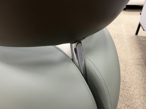 Image 1 of Leolux Pallone Sessel grünes Leder