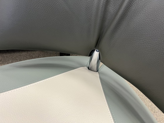 Image 1 of Leolux Pallone Sessel grünes Leder