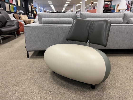 Image 1 of Leolux Pallone Sessel grünes Leder