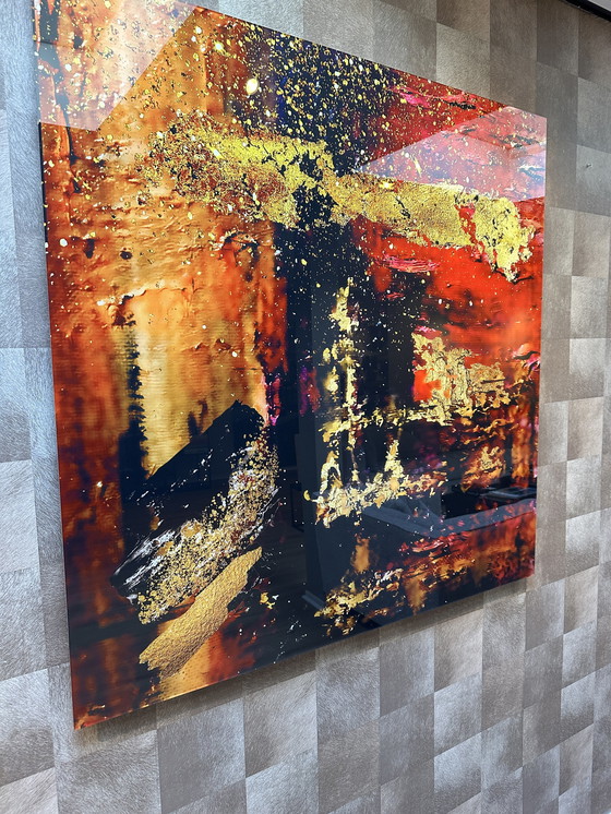 Image 1 of Cobra Kunst Moon Shadow Plexiglas