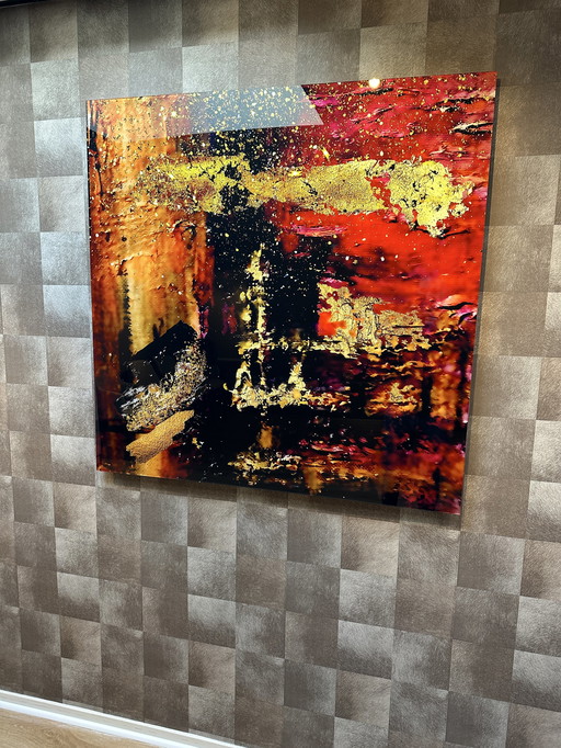 Cobra Kunst Moon Shadow Plexiglas