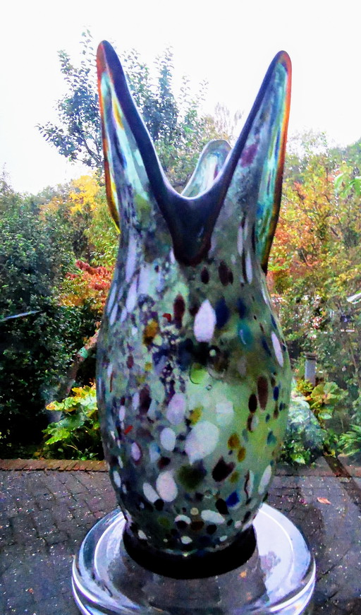 Darius Zarrin Vase Mehrfarbig