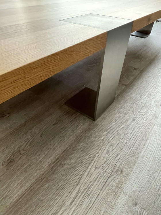 Image 1 of Nur am 12.05.2021! Lupus 73 Ypsilon L Set Couchtisch aus massiver Eiche natur