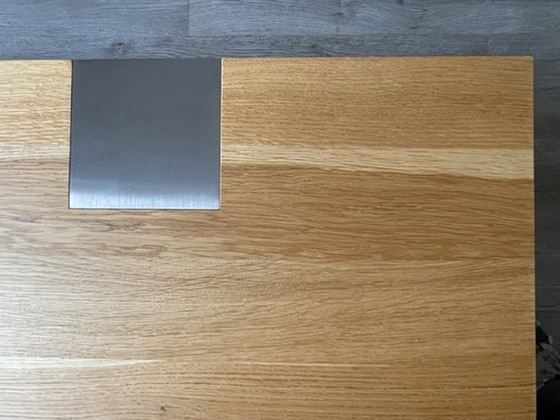 Image 1 of Nur am 12.05.2021! Lupus 73 Ypsilon L Set Couchtisch aus massiver Eiche natur