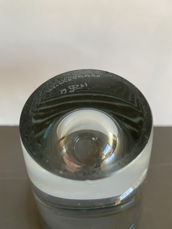 Image 1 of Per Lütken für Holmegaard Glasvase, Dänemark, 1950er