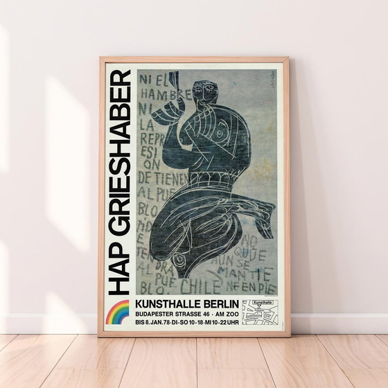 Image 1 of Grieshaber, Hap - Epitaph für Pablo Neruda, Staatliche Kunsthalle Berlin, 1978