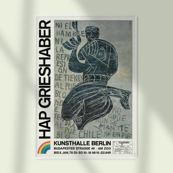 Image 1 of Grieshaber, Hap - Epitaph für Pablo Neruda, Staatliche Kunsthalle Berlin, 1978