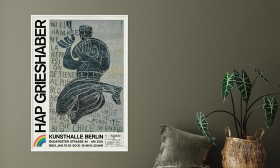 Image 1 of Grieshaber, Hap - Epitaph für Pablo Neruda, Staatliche Kunsthalle Berlin, 1978