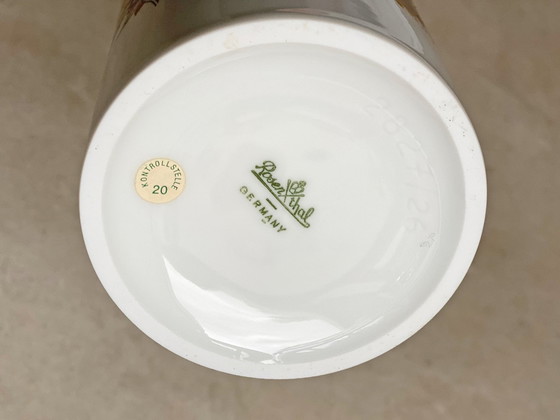 Image 1 of XL Skandinavisch Vintage Björn Wiinblad Vase Sammuramat, Rosenthal, Golddekor