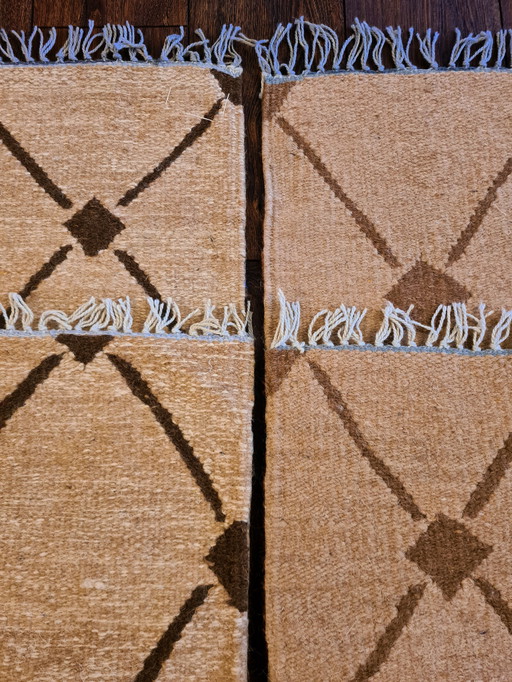 Kelima handgewebter Teppich (2er-Set)