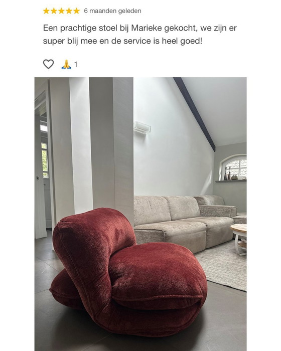 Image 1 of Design Ida Cognac Sessel